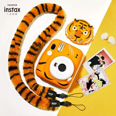 Fuji Original подлинная визуализация съемки Mini11 Love Tiger Yo Accessories Box содержит линзу, покрывающую силиконовую куртку назад веревки