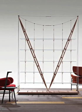 意大利帆船书架Cassina 设计师极简时尚艺术别墅大户型家用置物架