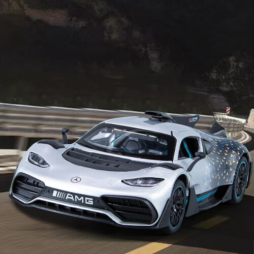仿真1：24奔驰AMG跑车合金车模