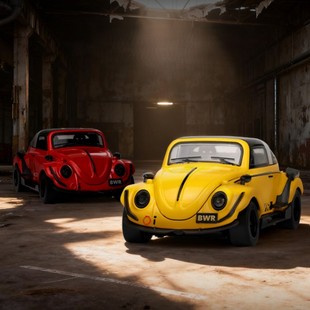 新款1:32大众甲壳虫敞篷车模仿真合金汽车模型摆件儿童玩具车男孩