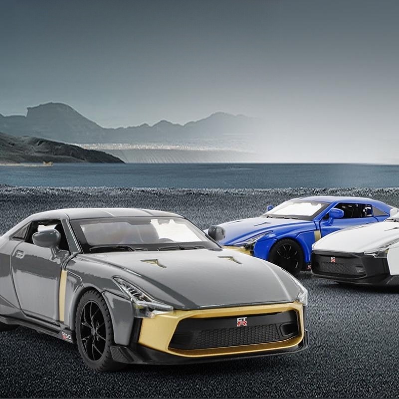 仿真日产尼桑GTR50合金汽车模型