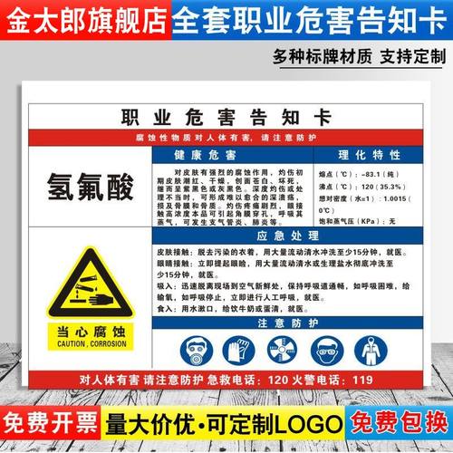 当心腐蚀消防安全职业病危害定制