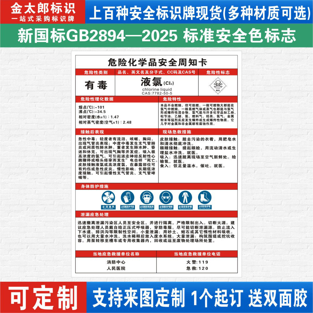 硫磺危险化学品安全周知卡职业病