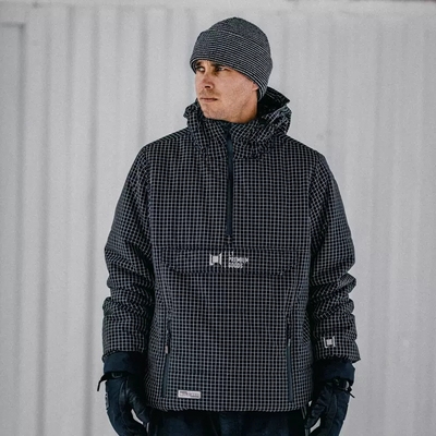 NITRO单板滑雪服男连帽套头保暖