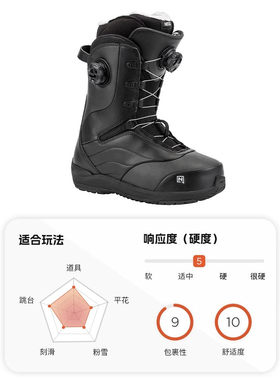冷山雪具NITRO滑雪鞋CROWN BOA尼卓单板滑雪鞋全能单板滑雪靴女款
