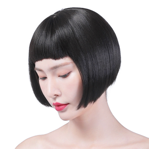 cutie娇滴高温丝个性可爱齐刘海