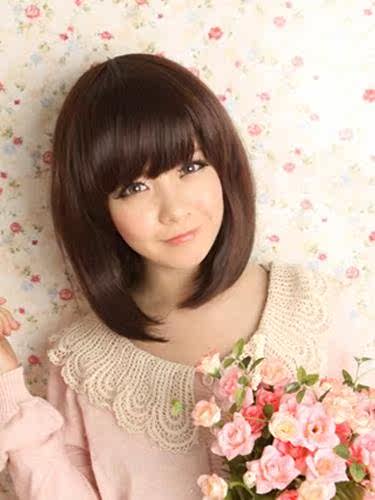 Perruque cheveux raides Court - Ref 2612378 Image 4