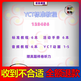 PPF1标准对外汉语YCT6课件全套教学电子版少儿册教程-