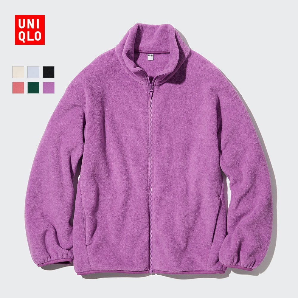 UNIQLO 优衣库 女装摇粒绒拉链茄克 449752/462611