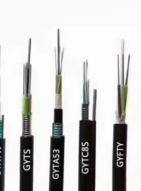 长飞峰火4芯6芯12芯24芯室外国标单模铠装光缆层绞式8芯GYTS/A光纤电信级48芯144芯中心加强光纤移动电信标