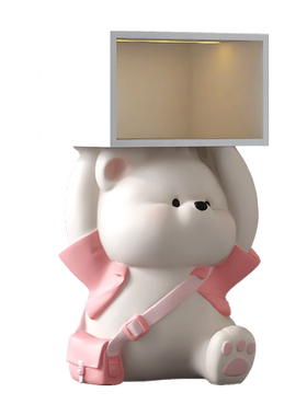 床头柜落地摆件收纳储物沙发边几