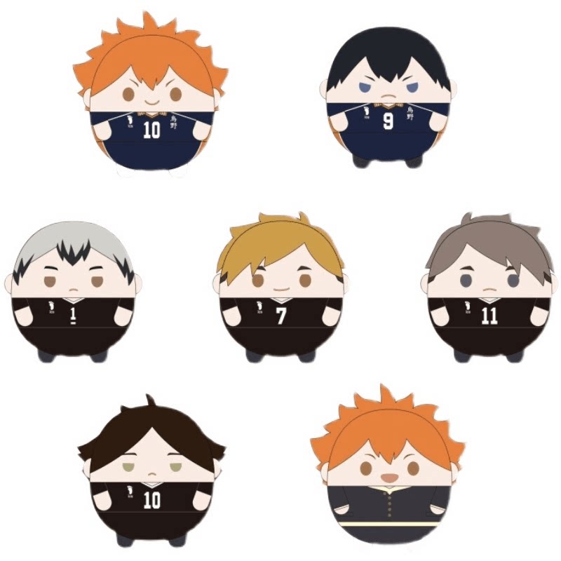 23/30cm日本排球少年毛绒玩偶玩具影山飞雄 日向翔阳 公仔现货