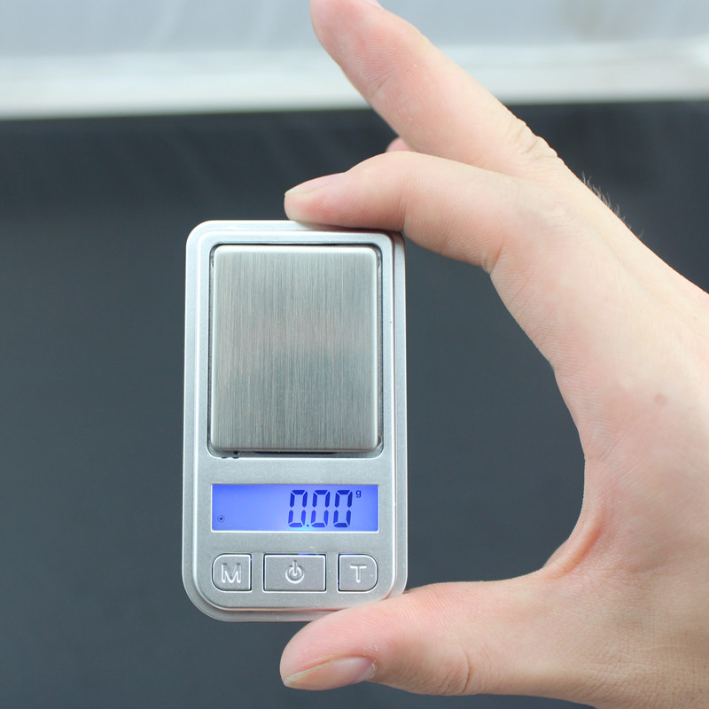 超小电子称小型克称迷你珠宝黄金秤口袋称高精度便携式手指手掌称