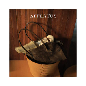 AfflatusLaraBag灰棕色红色
