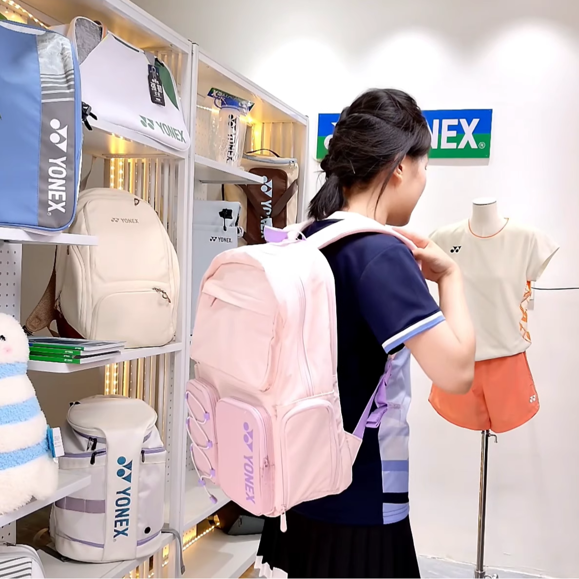 YONEX羽毛球拍背包大容量高颜值