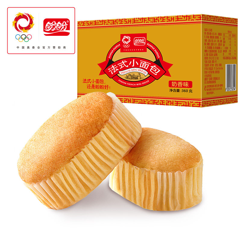 盼盼法式软面包整箱360g超市同款