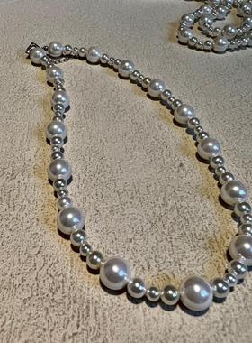 叛逆者蓝心洁法式贝珠满天星