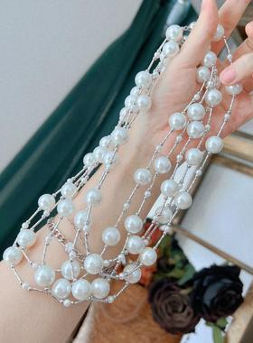 法式轻奢深海贝珠满天星