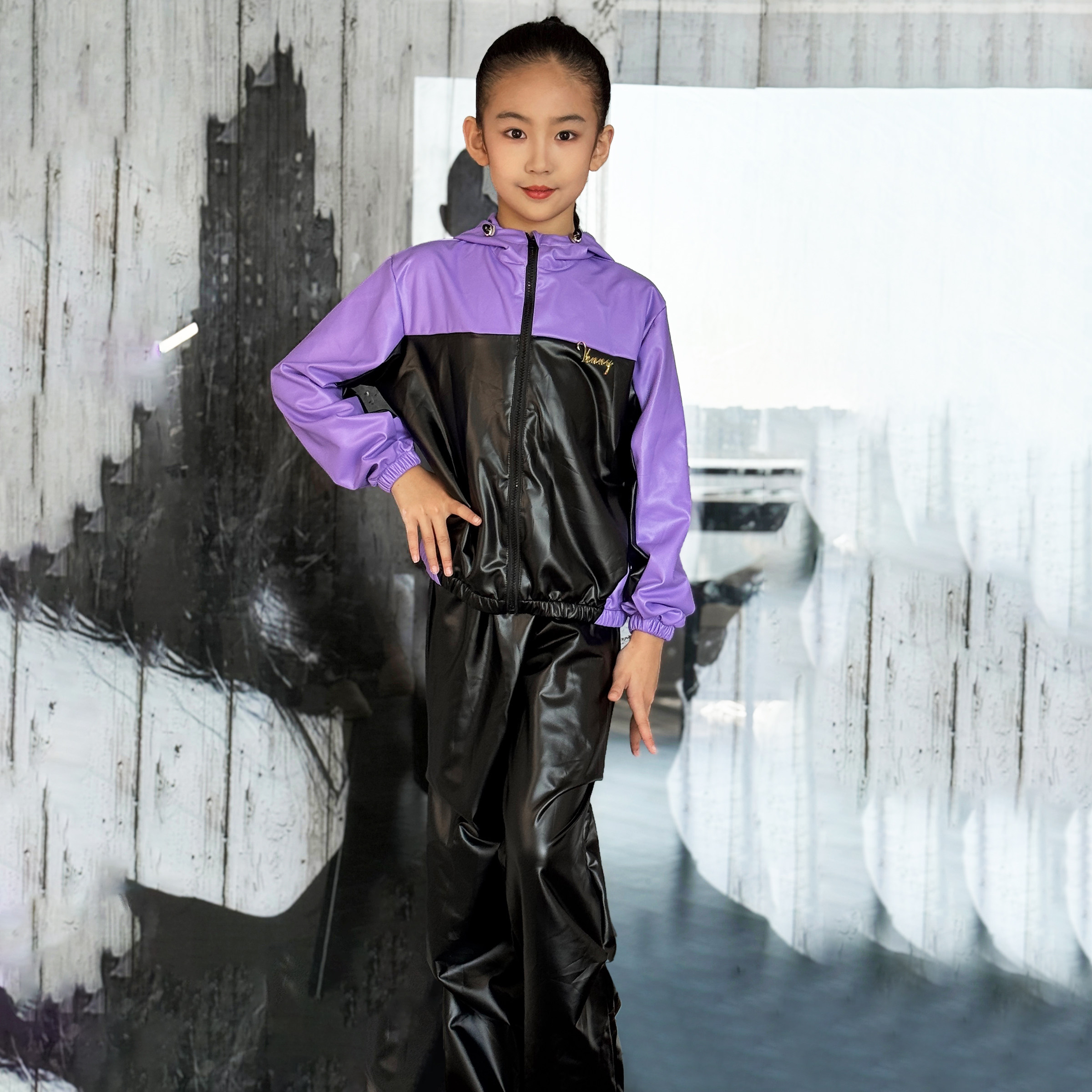 Venny薇妮健身暴汗服套装新款爆汗运动跑步瑜伽艺考舞蹈秋冬燃脂