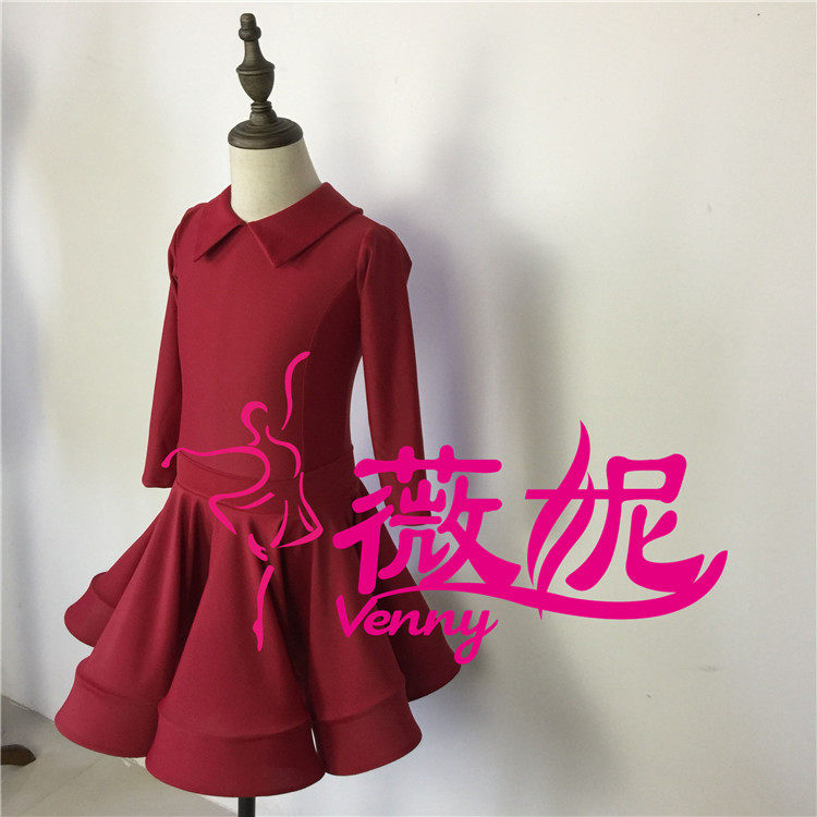 薇妮新款少儿拉丁舞比赛规定服装女童拉丁考级舞服团体演出舞服|ruв категории движение/йога/фитнес/фанаты товаров, танец/аэробика/гимнастика, латинский танец, латинского танца костюм - от Buy2taobao.com для оказания профессиональной услуги покупки агента Taobao