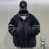 2025新标90白鸭高品质潮牌加厚短款立领羽绒服男6066P340，男装羽绒服，钱塘735