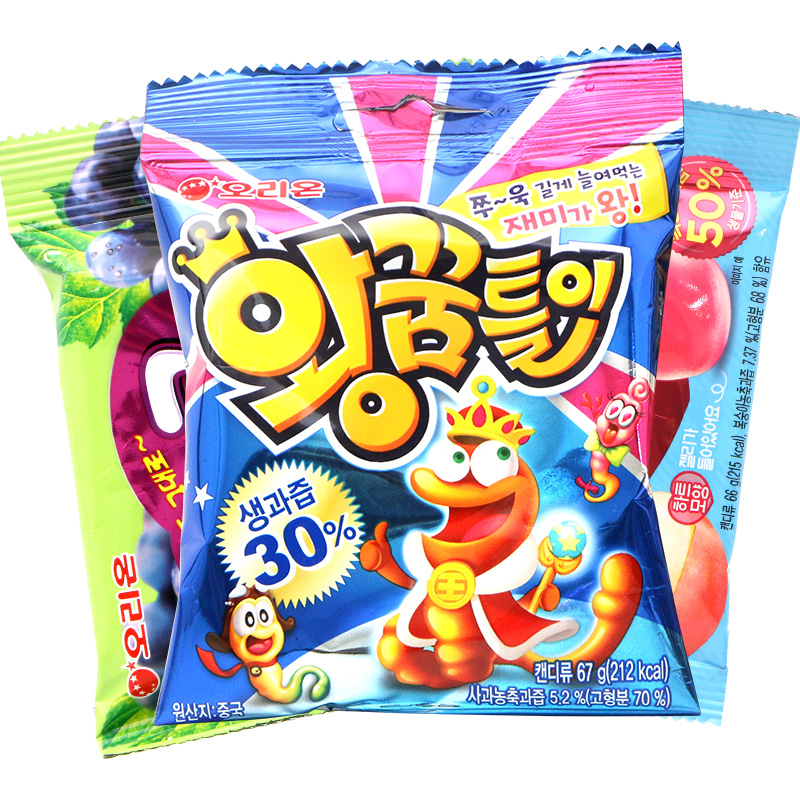 好丽友韩国进口果汁软糖