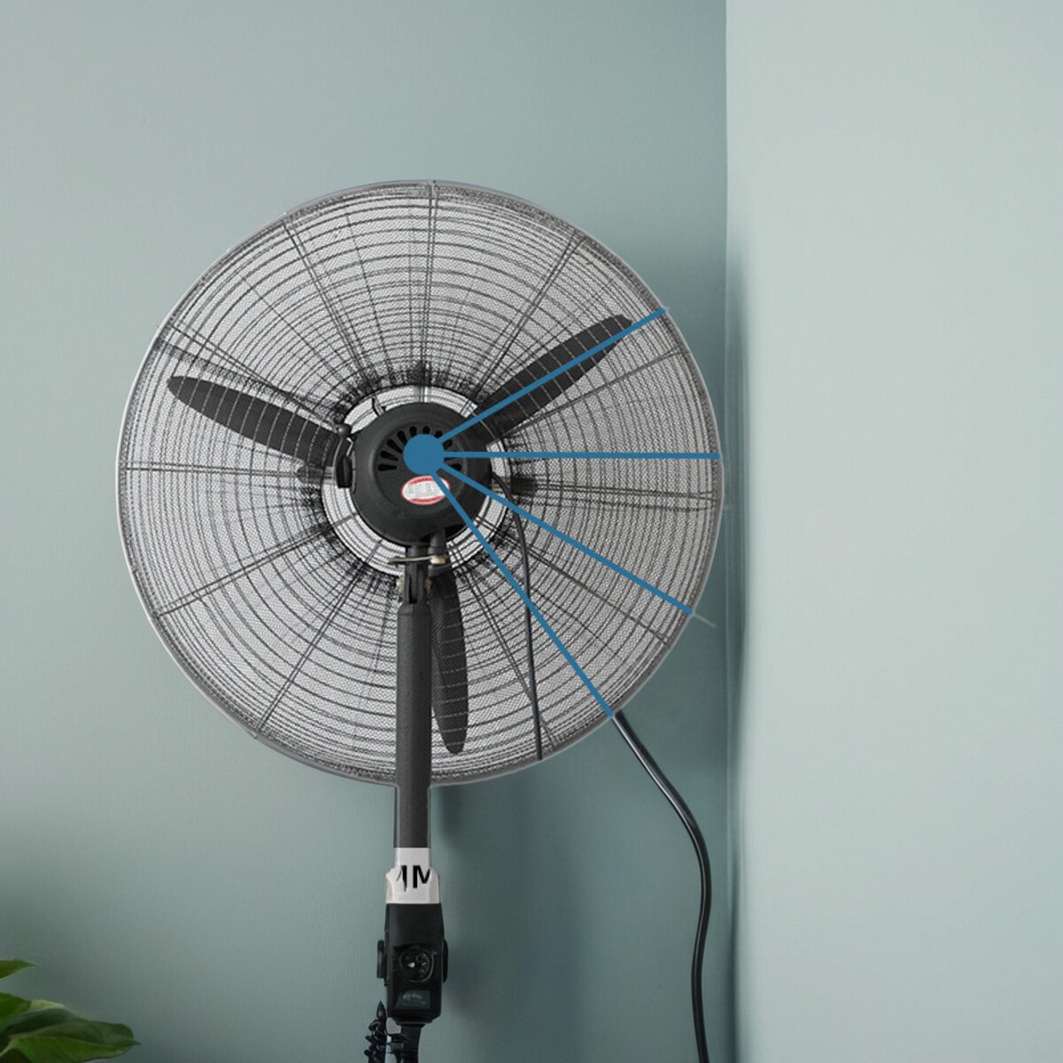 风扇罩防夹手保护网罩小孩安全罩子电风扇套子防寒布防尘保护罩