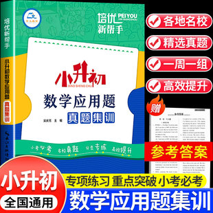 小升初数学应用题真题集训小学6升7数学衔接教材小升初必刷题六年级毕业总复习计算应用题专项强化训练数学思维训练举一反三 2025版
