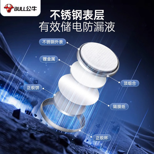 公牛东风风神遥控器专用纽扣电池