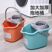 加厚拖把桶家用塑料脱水桶长方形手提拖地桶老式 拖把专用挤水桶