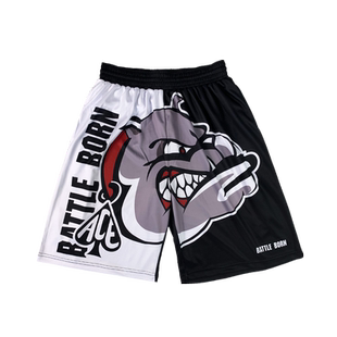 LOWER MERION运动裤科比高中篮球短裤街球运动街头篮球裤训练健身