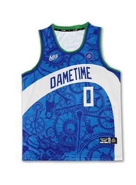 DAMETIME利拉德斗者美式运动服篮球衣密尔沃基背心宽肩篮球服定制