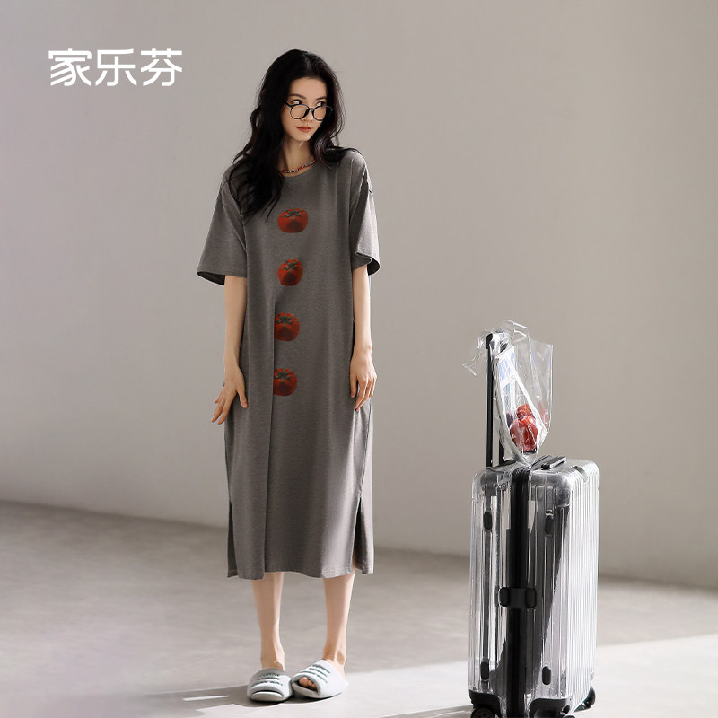 【商场同款】家乐芬睡裙莫代尔棉图片