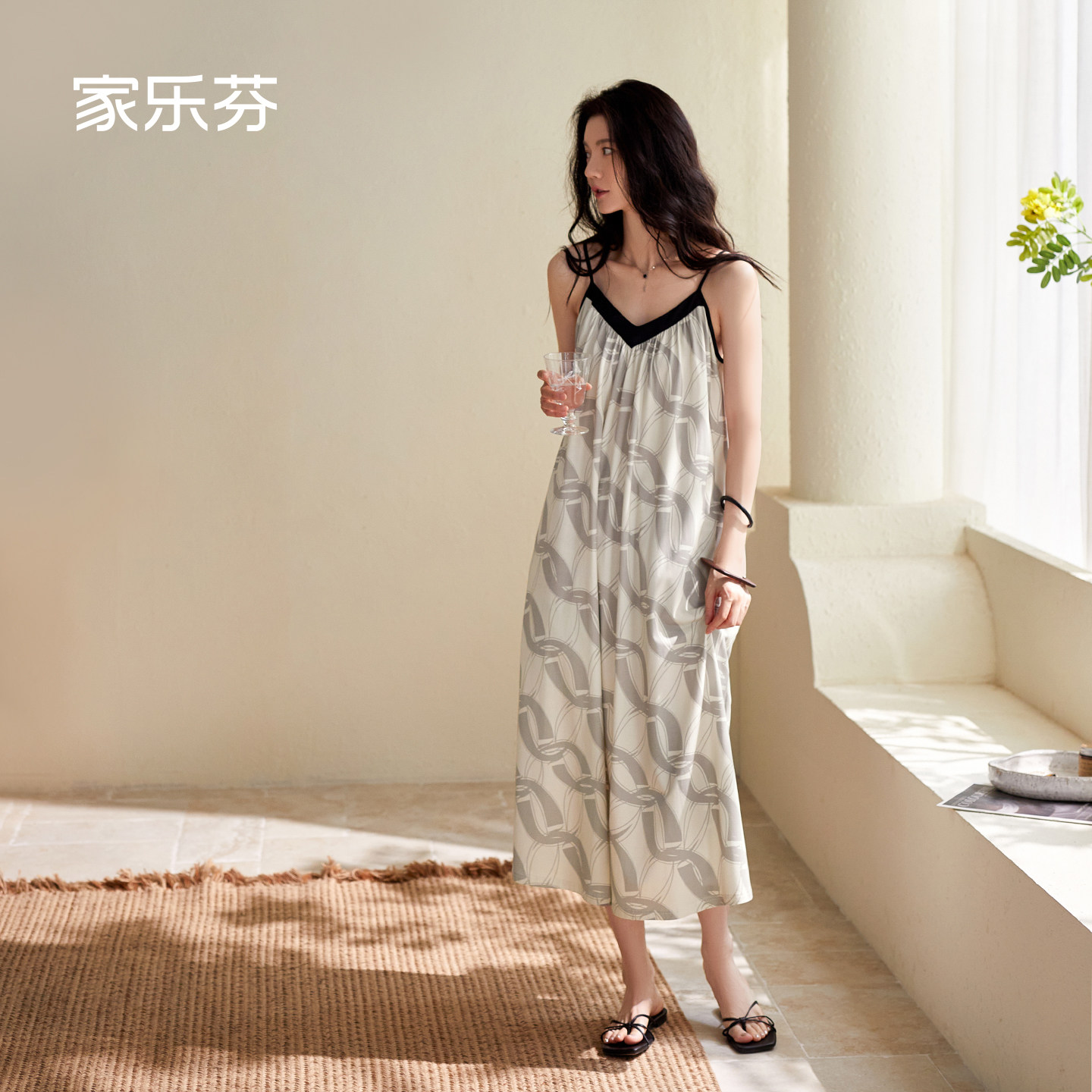 【商场同款】家乐芬莫代尔睡裙图片