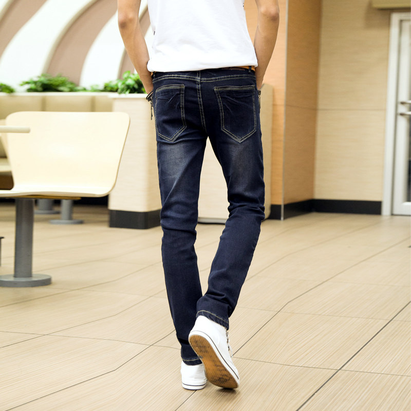Jeans pour adolescent pieds Slim JOHNSON YUEDA - Ref 1462555 Image 5
