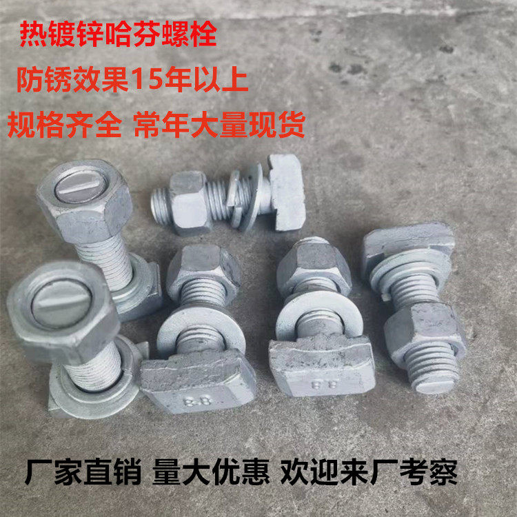 哈芬槽用螺栓玻璃幕墙用t型栓预埋螺栓高强度梯形槽道专用螺丝