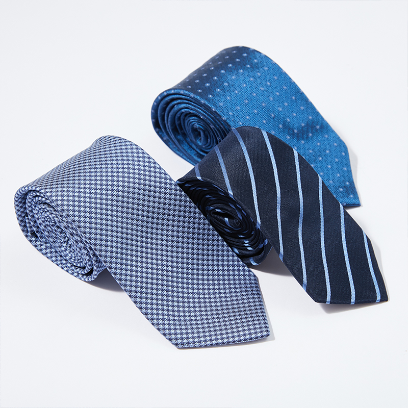 天坛男士简约经典领带商务