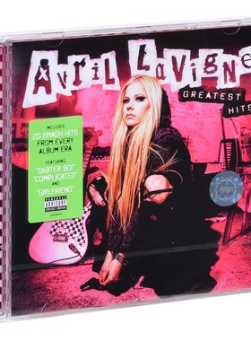 【进口欧版】艾薇儿20首精选集Avril Lavigne: Greatest Hits CD