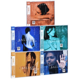 唱片 专辑 爵士情歌精选1 爵士乐精选发烧名曲品鉴 5CD 正版