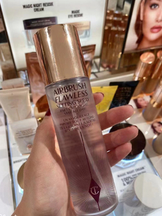 Charlotte Tilbury CT轻盈无暇定妆喷雾持久100ml细腻锁妆