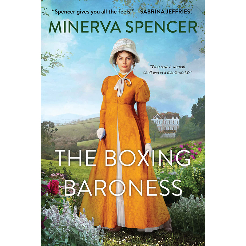 【预售】英文原版 The Bong Baroness奉男爵夫人 Minerva Spencer卧底间谍与女强人的浪漫故事爱情小说书籍