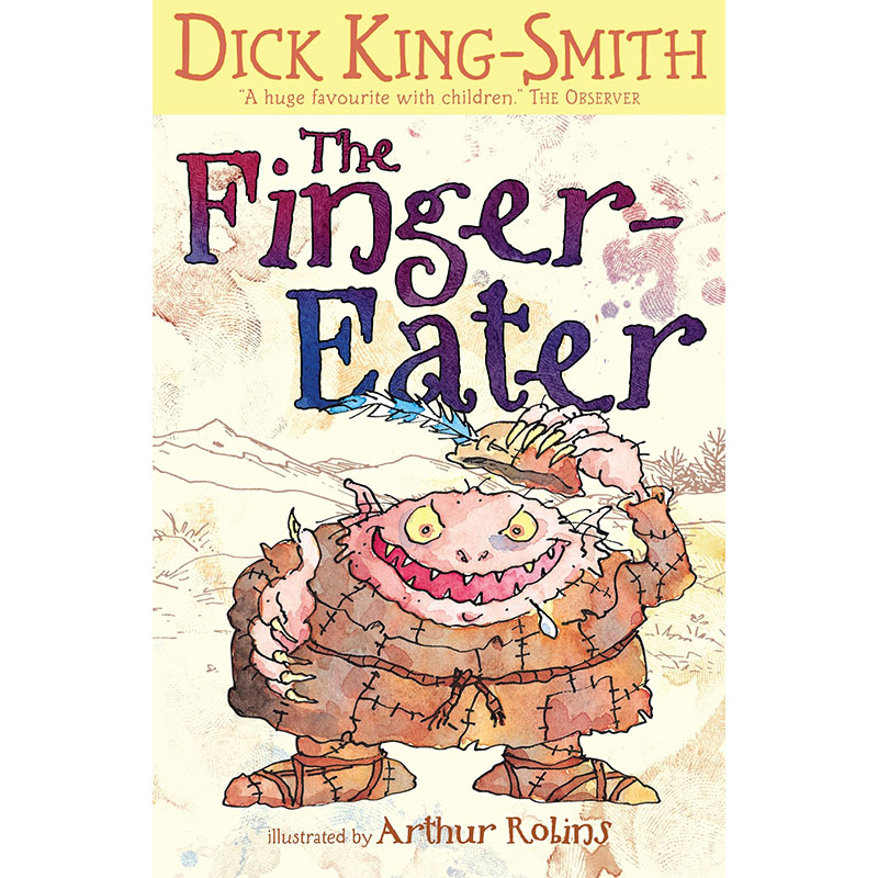 【现货】英文原版 The Finger-Eater 食指者 Dick King-Smith Arthur Robins 课外读物奇幻冒险故事少儿趣味插画绘本儿童书籍