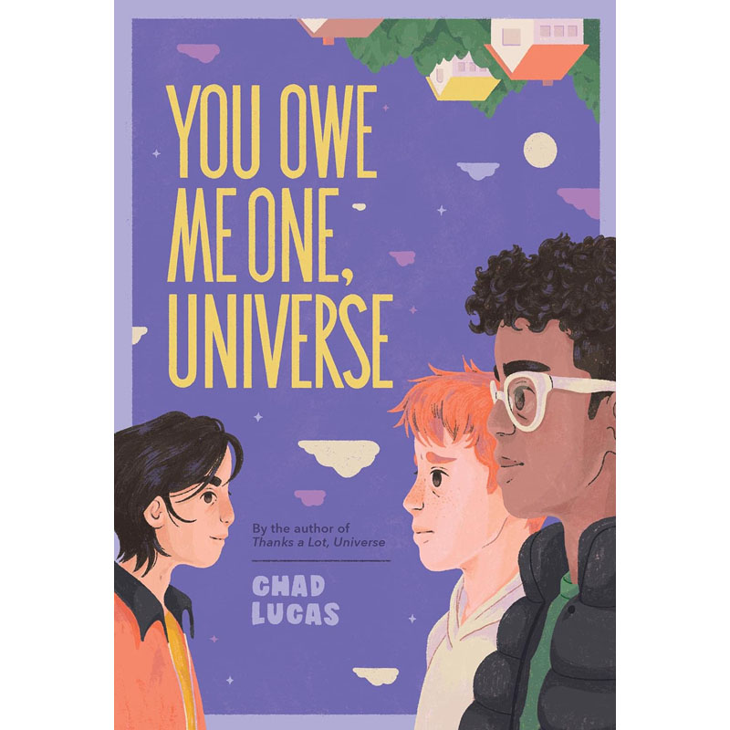 【预售】英文原版You Owe Me One Universe你欠我一个，宇宙（非常感谢，宇宙#2）AMULET Chad Lucas儿童故事绘本书籍-封面