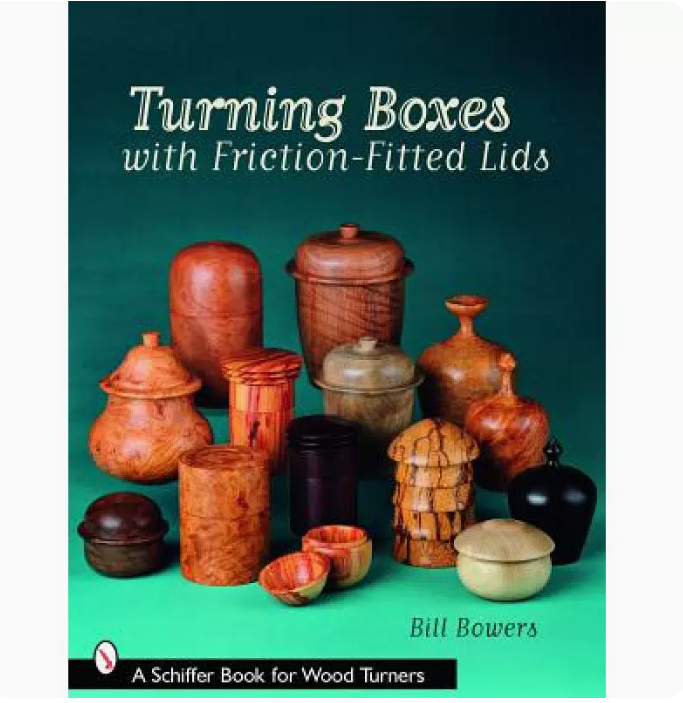 【现货】英文原版 Turning Boxes with Friction-Fitted Lids带摩擦盖的转向箱 Bill Bowers 300张彩色照片作品制作鉴赏艺术书籍