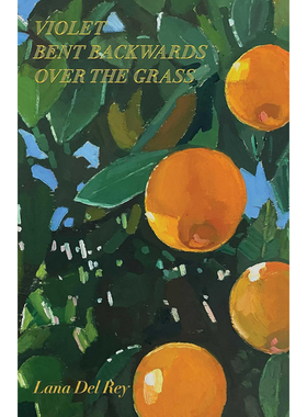 【预售】英文原版 打雷姐诗集 拉娜·德雷诗歌集  Violet Bent Backwards Over the Grass Lana Del Rey诗歌集书籍