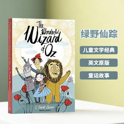 【现货限时低价】英文原版 绿野仙踪  The Wonderful Wizard of Oz 儿童文学经典 童话故事书籍