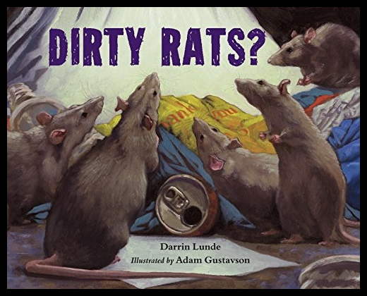 预订英文原版 dirty rats 肮脏的老鼠 儿童生物学启蒙儿童绘本书籍
