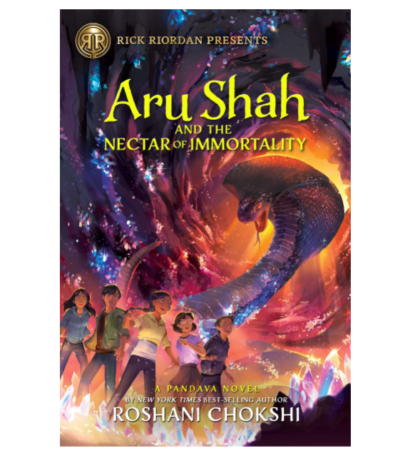 【预售】英文原版 Aru Shah and the Nectar of Immortality阿鲁沙阿和不朽的甘露 Roshani Chokshi奇幻冒险故事儿童插画书籍