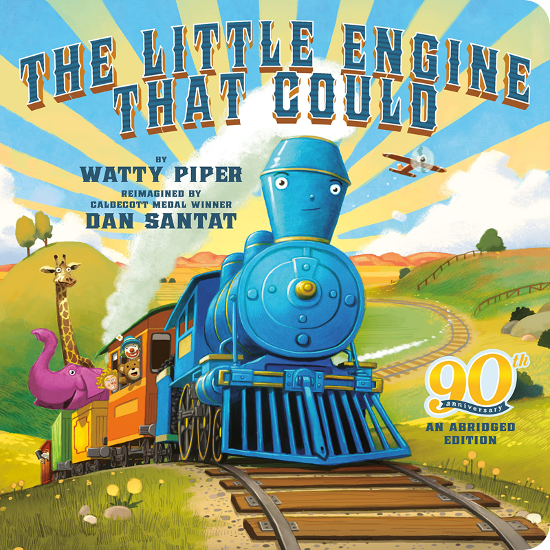 【预售】英文原版 The Little Engine That Could精装这个小引擎可以 Watty Piper小引擎的经典故事趣味插画绘本儿童书籍