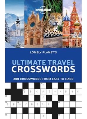 【现货】英文原版 Lonely Planet's Ultimate Travel Crosswords1《孤独星球终极旅行填字游戏1》200个神秘的填字游戏旅游解压书籍